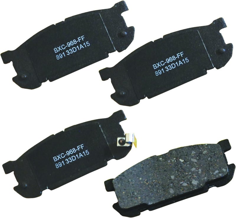 Bendix Premium SBC891 Ceramic Rear Brake Pads for Mazda Miata 2005-2001 - Image 1